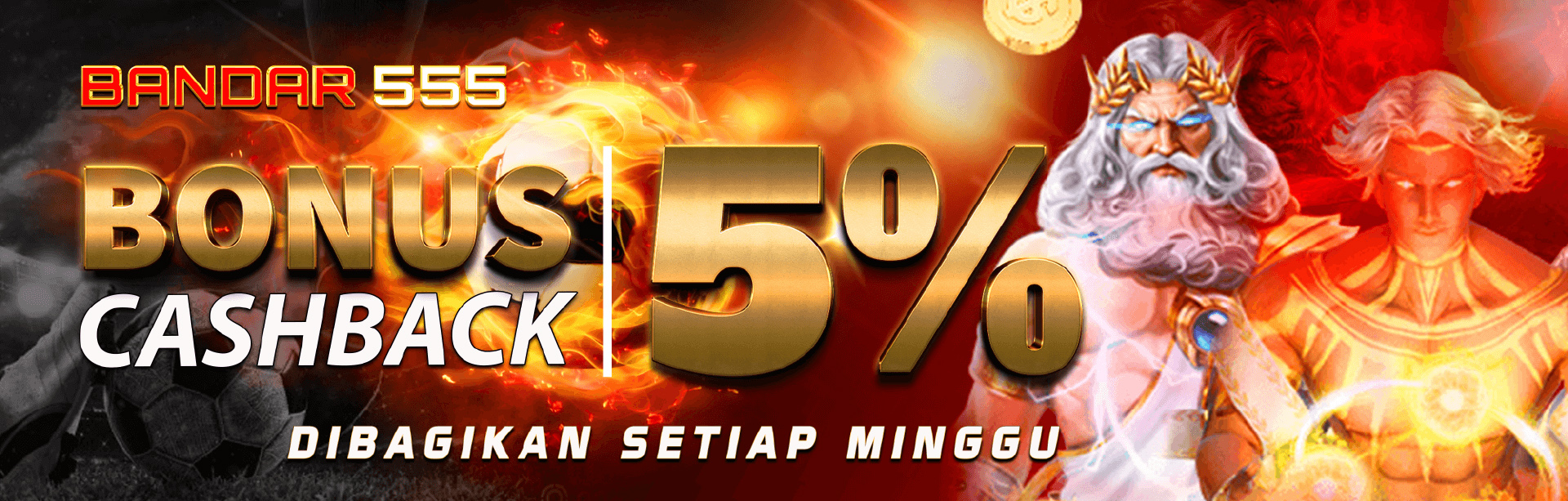 Bonus Cashback Slot Games 5%